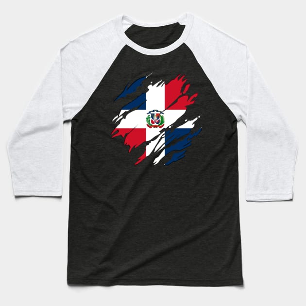 Proud Dominicana Flag, Republica dominicana gift heritage, Dominican girl Boy Friend dominicano Baseball T-Shirt by JayD World